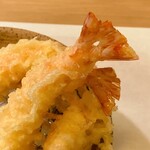 ひろ作 - 美しい海老の尻尾さんでーす。笑