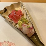 ひろ作 - 本鮪と鯛さんでーす。②