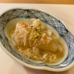 ひろ作 - 聖護院大根の蟹餡掛けさんでーす。②