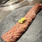 焼肉うしふじ - 厳選ハラミ（わさびで）