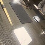 焼肉うしふじ - テーブル