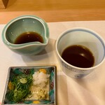 ひろ作 - お蕎麦セットでーす。