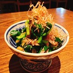 たん焼きと小皿 - 