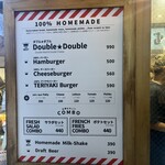 BAKERY & BURGER JB'S TOKYO - メニュー