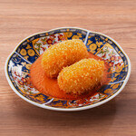 カニクリームコロッケ 下敷きチーズ