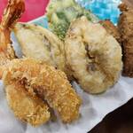てこちゃん食堂 - 料理写真:海鮮天婦羅