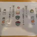 ガチブタ - 味変説明書