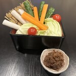 相撲茶屋たごちゃん - ちゃんこ長直伝のレシピを使用した『たご味噌』堪能できます。
