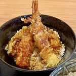 十割そば一昇 川内店 - 天丼、美味しかったです