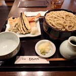 蕎麦 ひのや - 天せいろ そば 大盛  2,350円