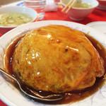 友楽 - 天津飯 730円