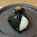 青おにぎり - ねぎ味噌