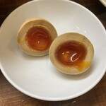 自家製麺中華そば 今里 - 煮玉子150円