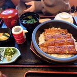うなぎ ふぐ 一進 - 石焼うなぎまぶし　4,290円