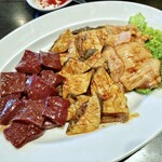 焼肉 昌久園 - 焼レバー＆焼千枚＆しまちょう(テッチャン)