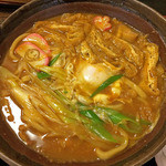 みのや - カレー煮込みうどん