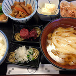 みのや - 冷かけきしめん梅トッピン