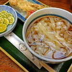 みのや - すだち冷かけきしめん