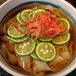 みのや - すだち冷かけきしめん