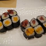 美家古鮨 - 赤身巻き　お新香巻き