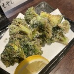日本酒場 だくと - ブロッコリーの唐揚げ！！これうますぎて隣の主婦が作り方聞いてた