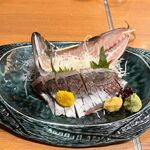 魚がし料理嘉鮮 - 天然あじ姿作り