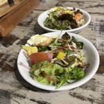 ウッデンシップ - ランチセットサラダ