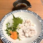 魚がし料理嘉鮮 - たら白子ポン酢