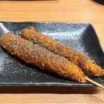 魚がし料理嘉鮮 - 味噌串カツ