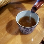 なかや 桑風庵 - サラサラの蕎麦湯