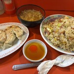 あけぼのラーメン - チャーギョーセット1,100円
