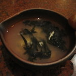 酒徒庵 - お通し　カキのしる