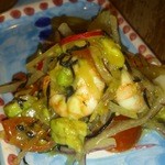 RIGOLETTO BAR AND GRILL - アボカドとエビのセビーチェ