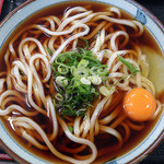 長生うどん - ころうどんｗｉｔｈ生卵