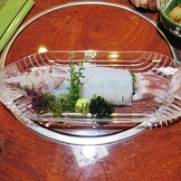 割烹 むら山 - 活イカの刺身