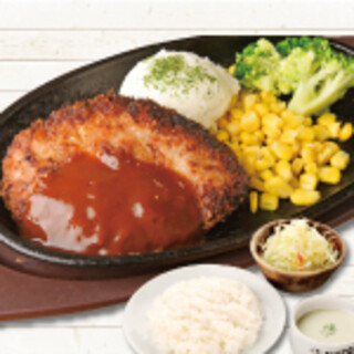 1ポンドのステーキハンバーグ タケル_2