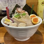つけ麺 しろぼし - しろぼしらーめん（大関トッピング）。