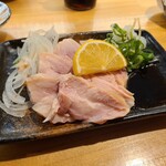 三十家 ～三重の旬を地酒と共に～ - 鶏タタキ(ポン酢)