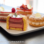 パティスリー アヴァロン - Gâteau framboise, Charlotte framboise, Ichigo, Paris-Brest