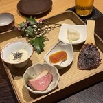 玄水 - 夜限定大将にお任せ16,500円(八寸)