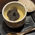 玄水 - 夜限定大将にお任せ16,500円(三代珍味の茶碗蒸し)