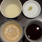 玄水 - 夜限定大将にお任せ16,500円(蕎麦つゆ等)