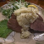 美味ぇ津゛ - 新鮮レバーステーキ