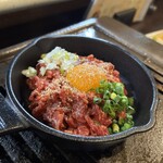 松翔苑 - 焼きユッケ追加