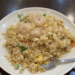 紅陽飯店 - エビ入りチャーハン