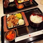 オ肉ヤ - 牛カルビ焼肉定食