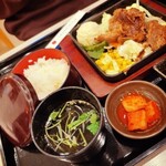 オ肉ヤ - 牛カルビ焼肉定食