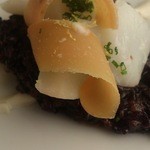 小笠原伯爵邸 - 黒米アロス バカラオ インディアサバルチーズ