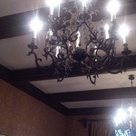 小笠原伯爵邸 - ダイニングルームのシャンデリア