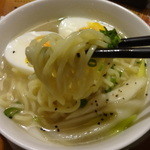 Uotami - 鶏塩葱ラーメン：428円(税抜)